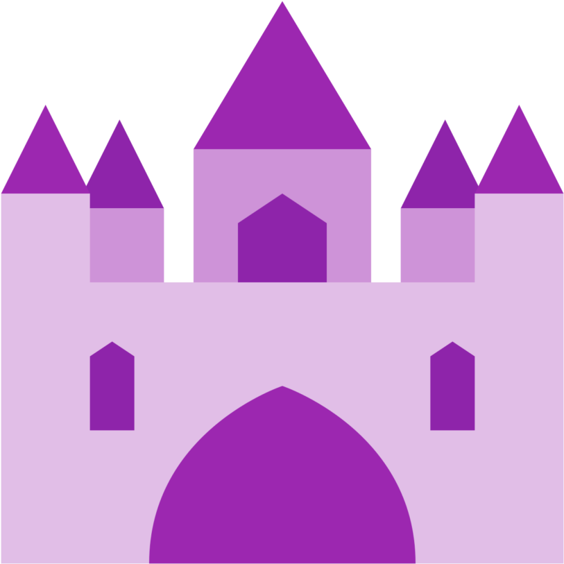 Free Palace Png Photos - Purple Palace Logo Clipart (1024x1024), Png Download