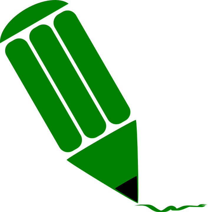 Tangerine - Green Pen Icon Png Clipart (628x640), Png Download