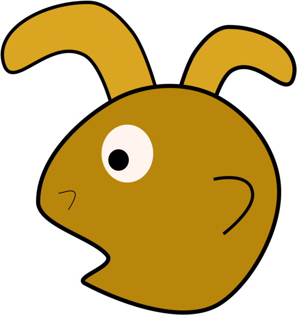 Animated Film Drawing Domestic Rabbit Animation Stick - Animation Clipart (750x750), Png Download