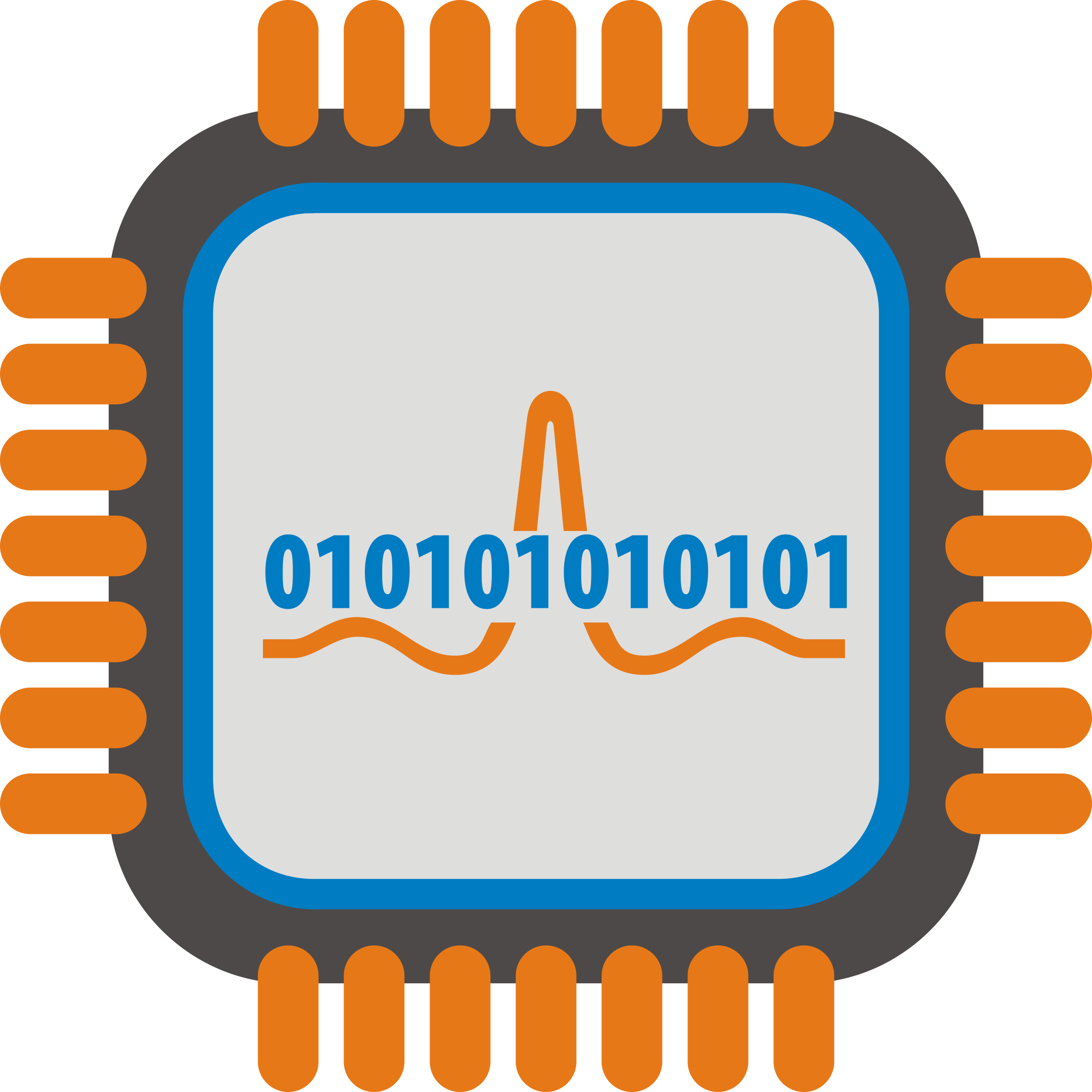 Big Image - Analog To Digital Png Clipart (2400x2400), Png Download