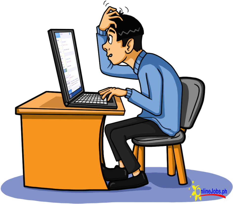 Don't Leave The Applicant Guessing - Sitting Clipart (1200x1200), Png Download