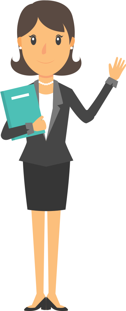 Employée Femme Dessin Png Clipart (465x1084), Png Download