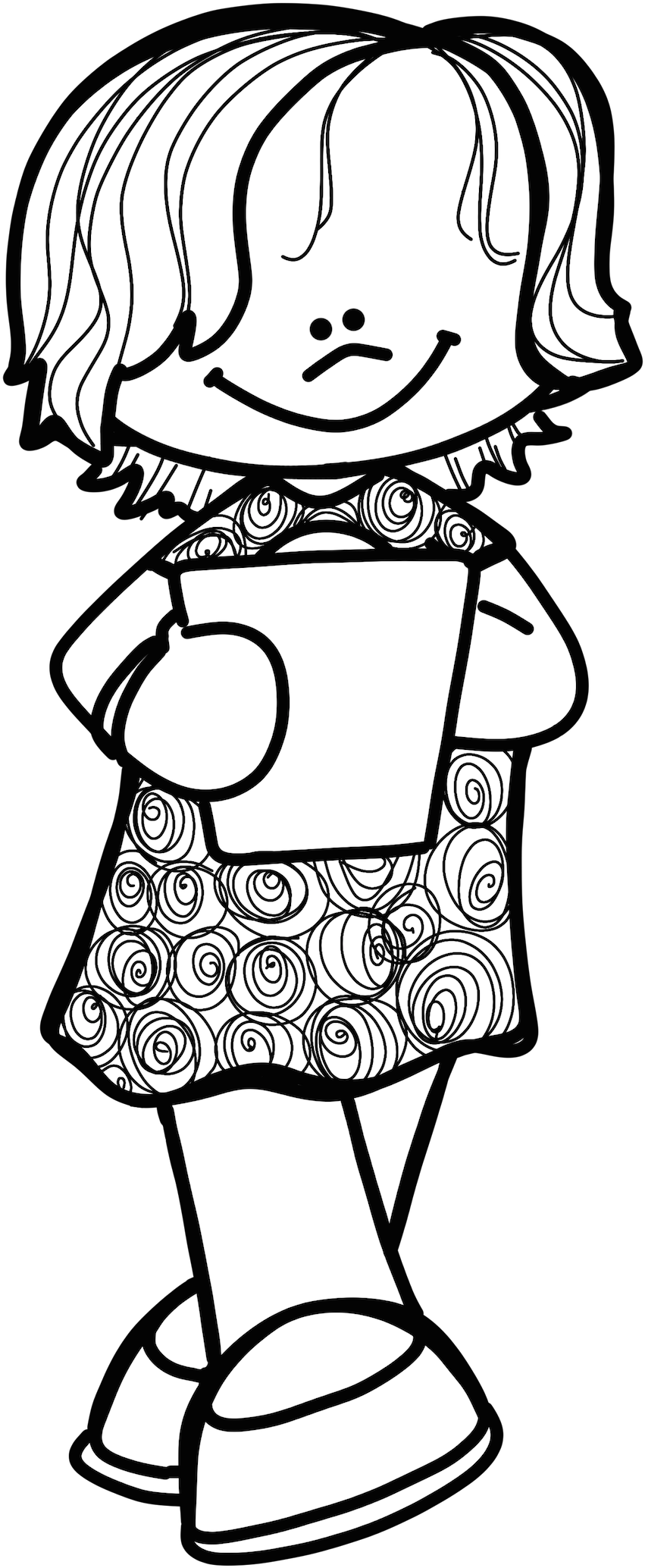 *✿**✿*crealo Tu*✿**✿* - Melonheadz Blanco Y Negro Clipart (878x2100), Png Download