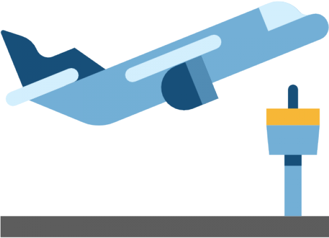 Airplane Clipart (640x480), Png Download