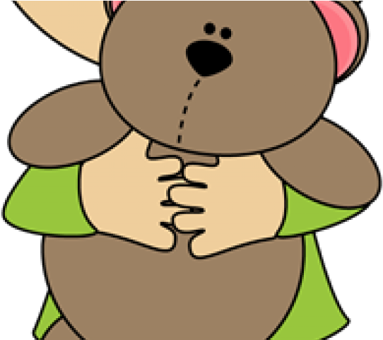 Little Boy Clipart Teddy Bear - Cartoon - Png Download (640x480), Png Download