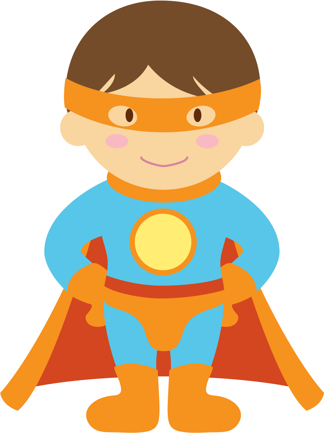 Superheroes Kids Clipart 108 Superhero Easter - Superheroes Clipart - Png Download (1024x1024), Png Download