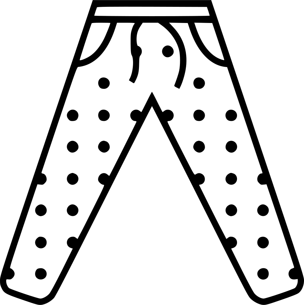 Pajama Vector Transparent Download Huge Freebie - Pajama Clipart Black And White - Png Download (980x982), Png Download