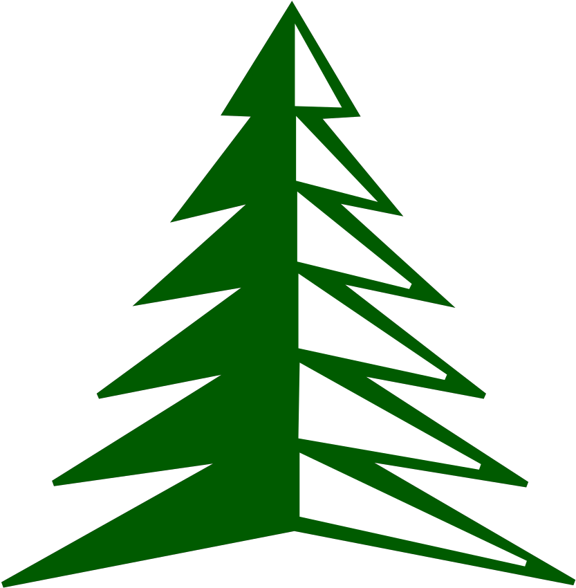 Clip Art At Clker Com Vector Online - Clipart Forest Tree - Png Download (588x595), Png Download