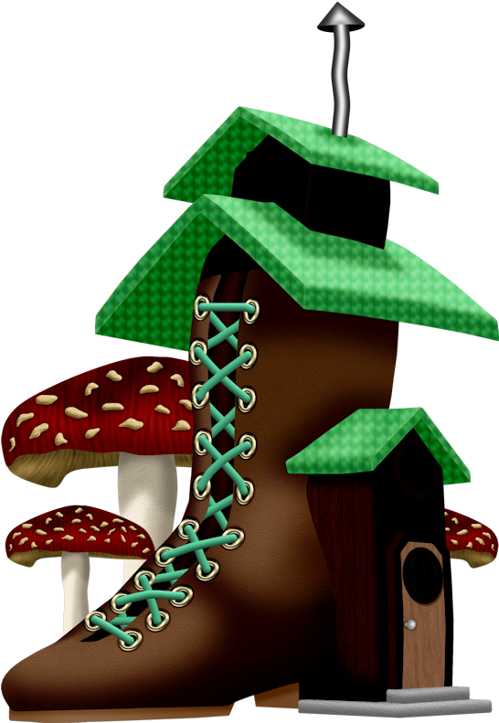 73 Fantasy Easter - Mushroom Clipart (553x800), Png Download