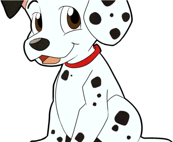 Dalmation Clipart Cartoon - Dalmatian Dog Puppy Clipart - Png Download (640x480), Png Download
