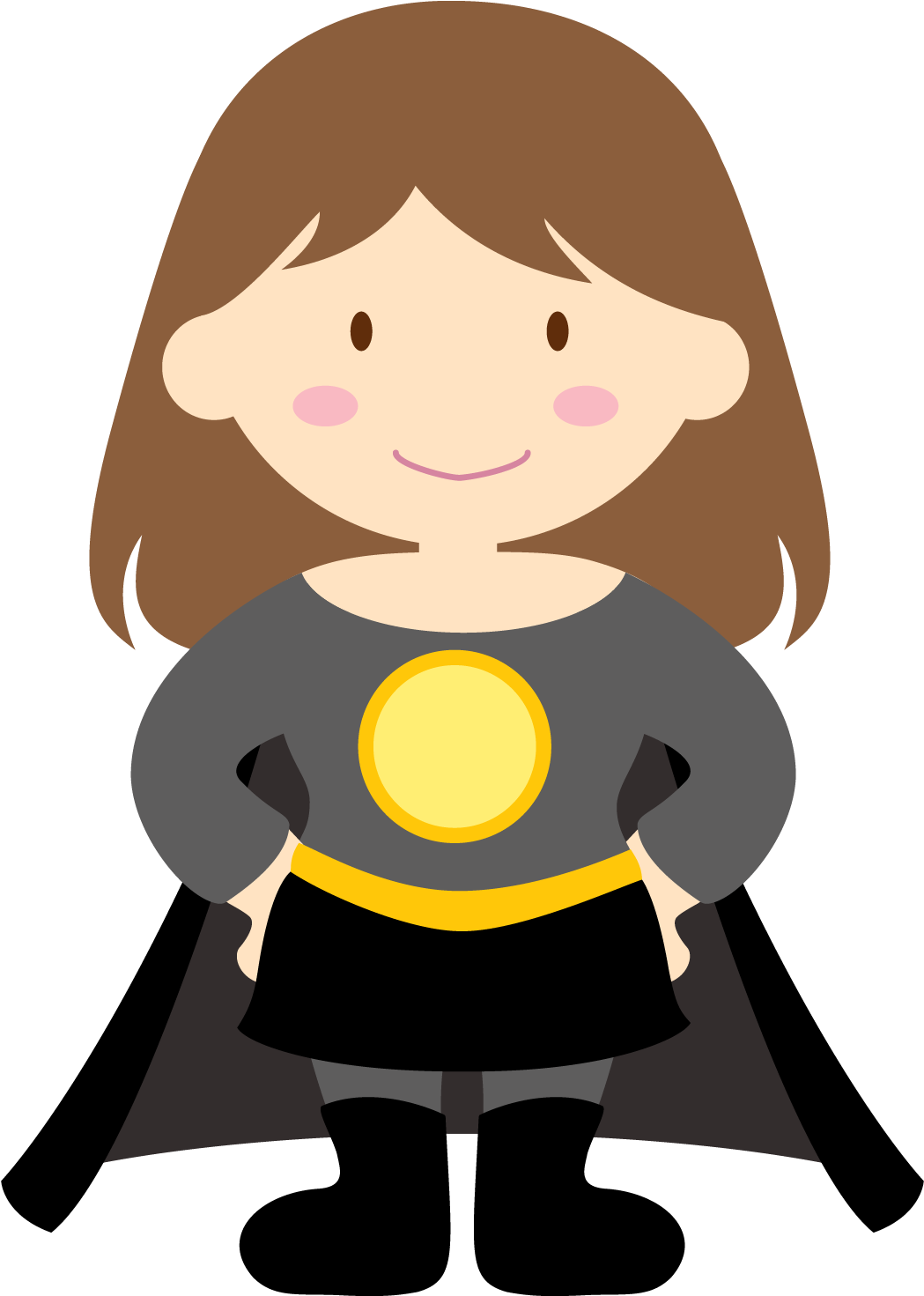 Download - Niño Superheroe Dibujo Clipart (1500x1500), Png Download