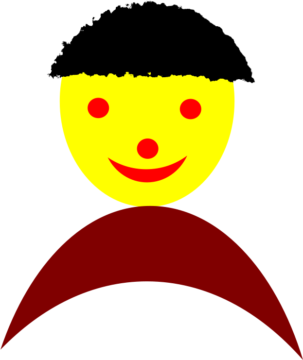 Face-child - Drawing Clipart (656x800), Png Download