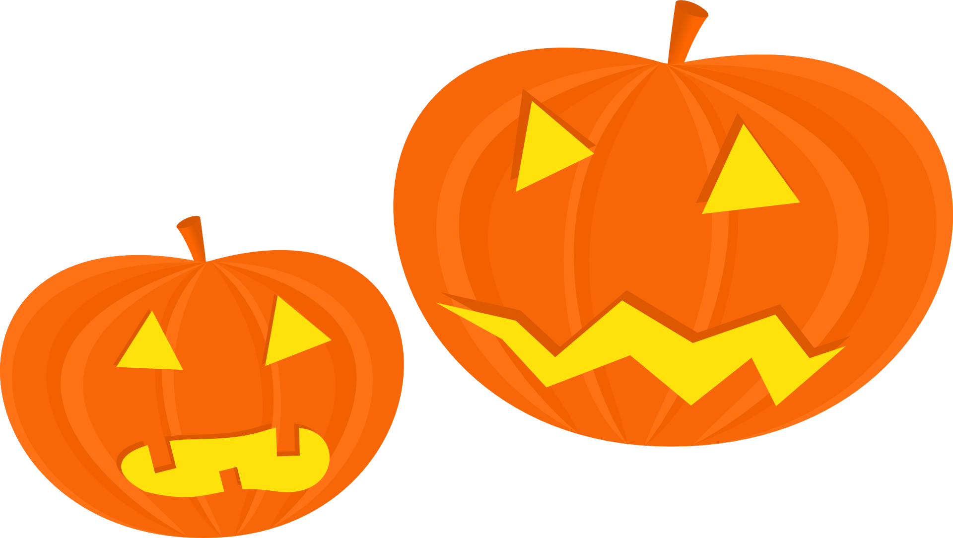 All Photo Png Clipart - Clipart Pumpkin Halloween Transparent Png (1328x750), Png Download
