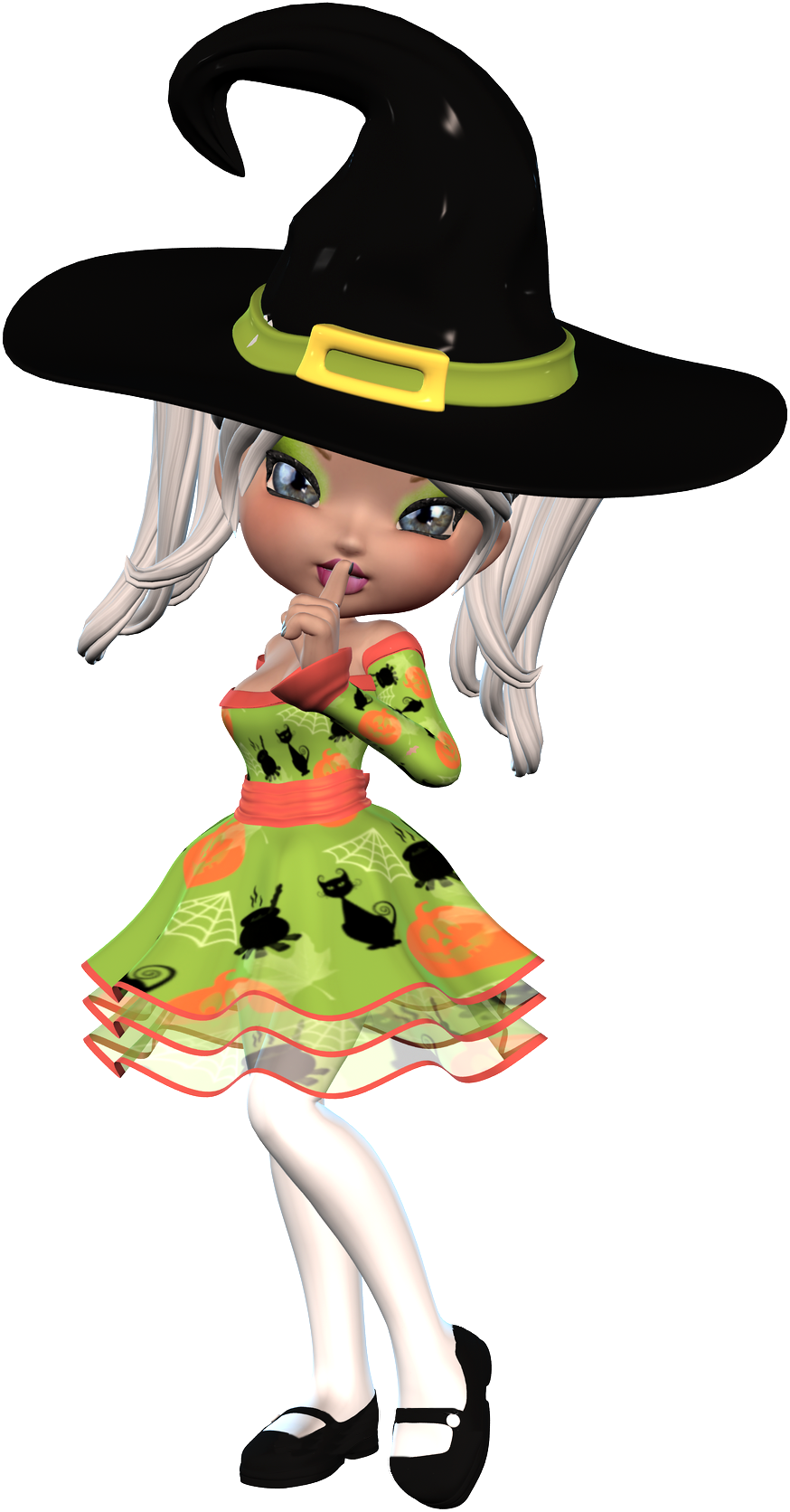 Zoom In Anime Dolls, Halloween Crafts, - Calaveras Con Nombre De Alma Clipart (874x1672), Png Download