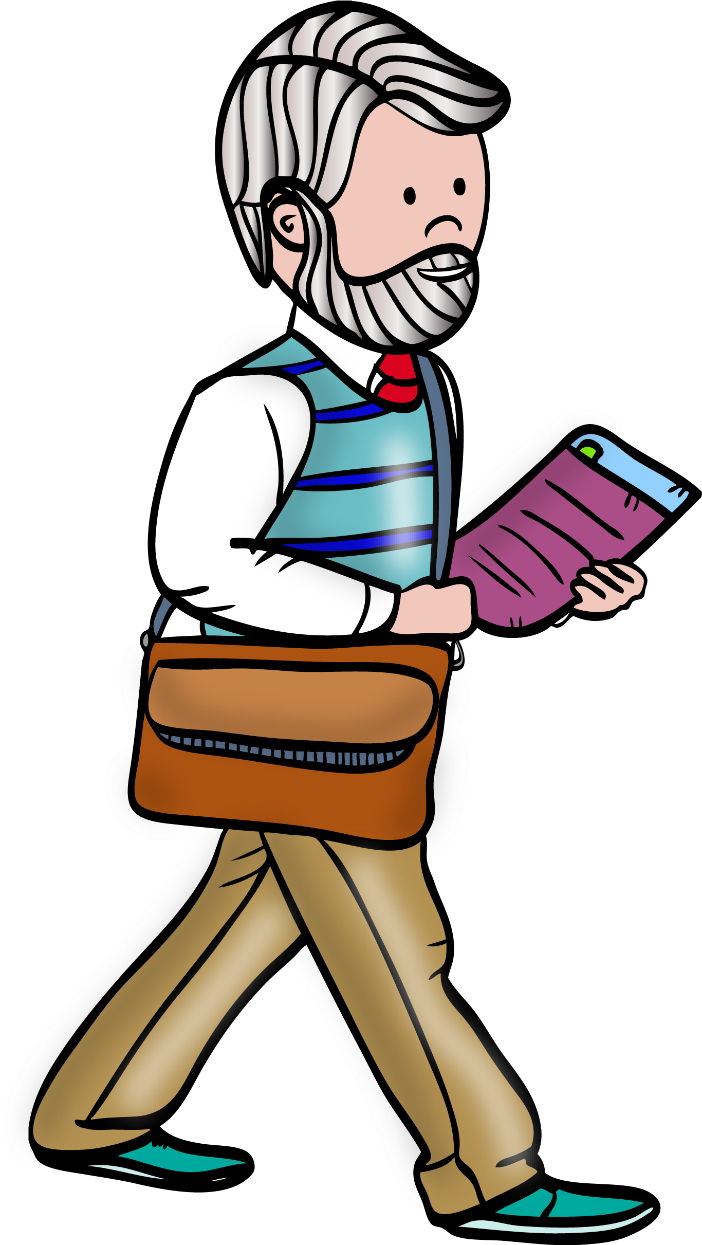 Pin Up Cartoons - Preschool Clipart (1452x2454), Png Download