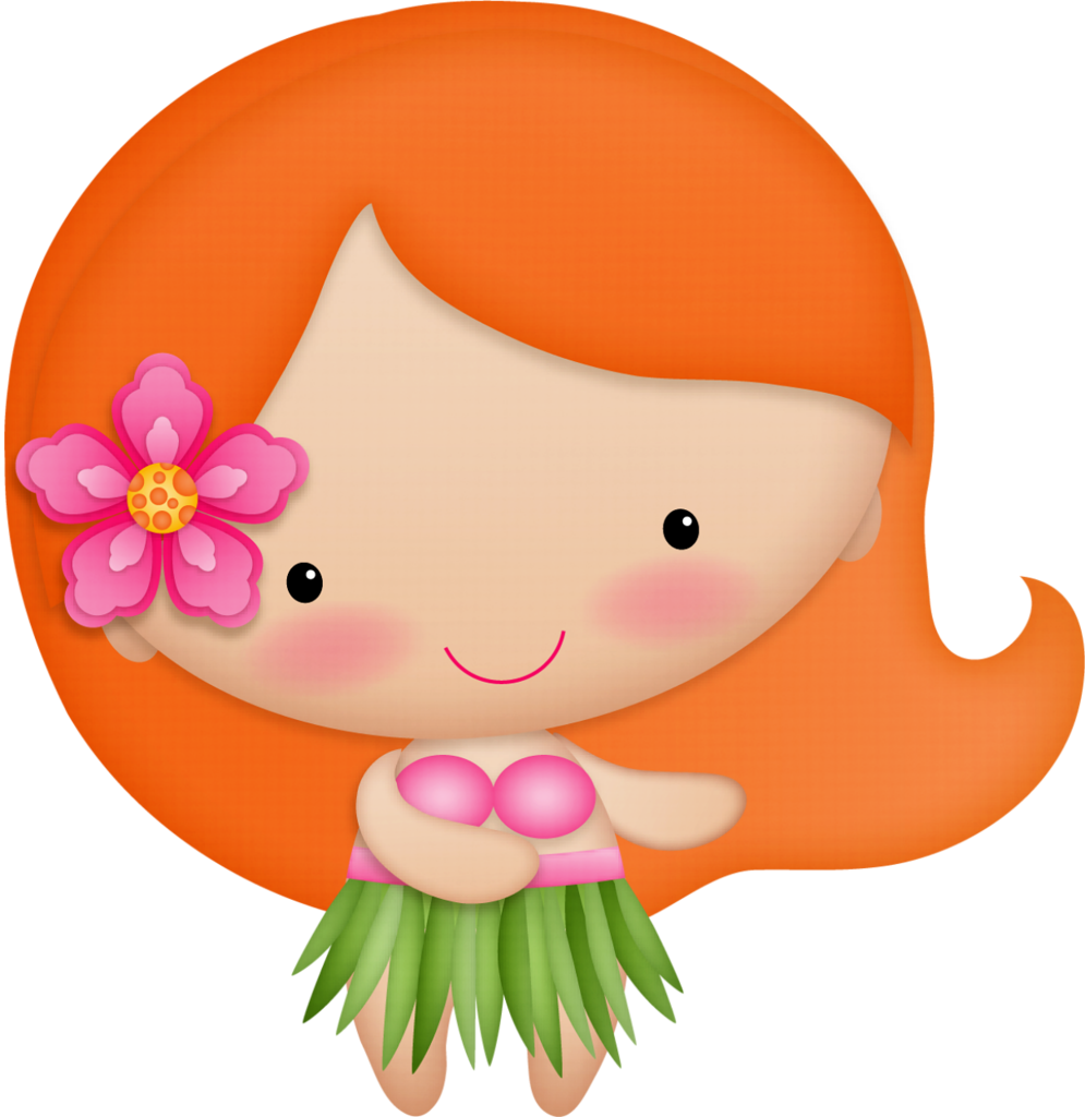 ○‿✿⁀summer‿✿⁀○ Seaside, Tropical, Hula Dancers, - Hawaii Clip Art - Png Download (778x800), Png Download