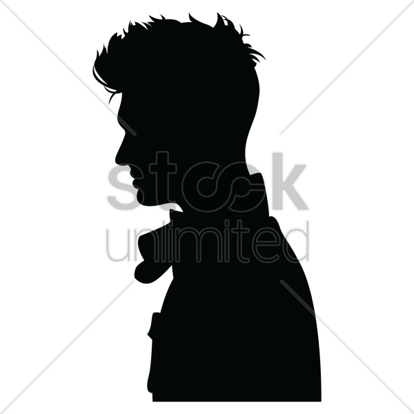 Download Man Side Silhouette Clipart Silhouette Clip Art - Silhouette