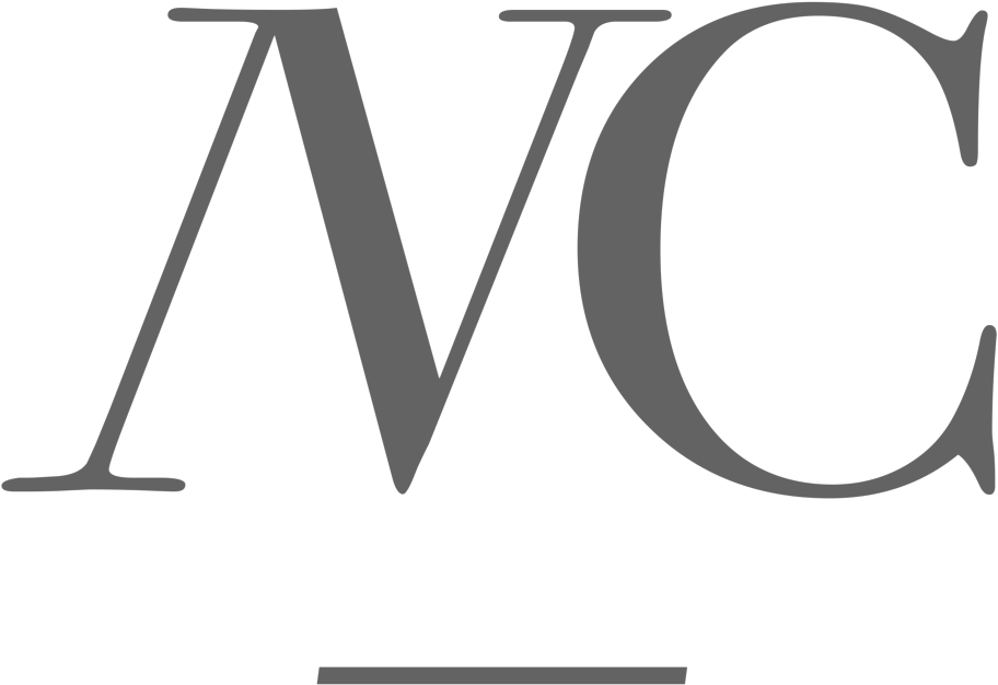 Nicholecriss Logo Monogram Black Clipart (1000x1000), Png Download