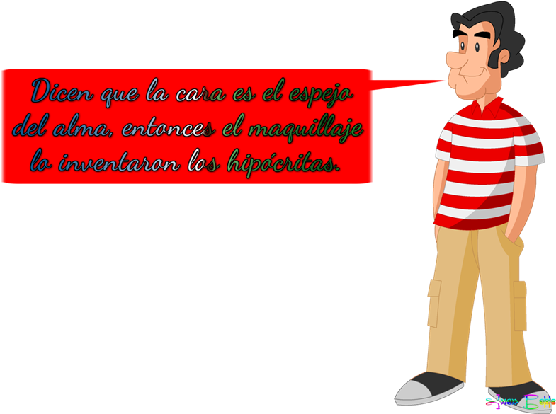 Frase Fondo Transparente - Cartoon Clipart (800x600), Png Download