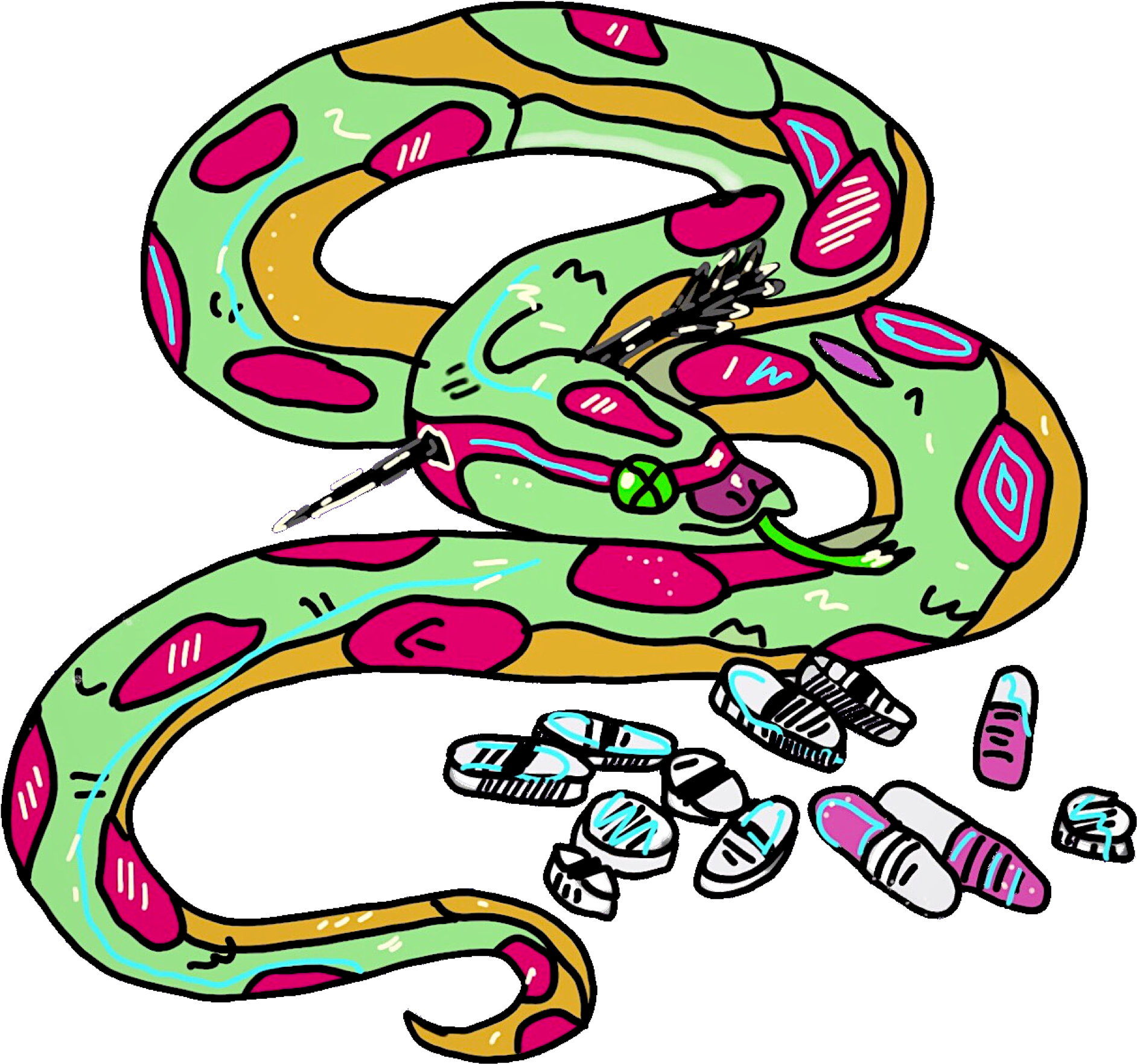 Ovaries - Illustration Clipart (2048x2048), Png Download