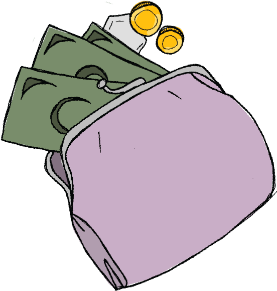 ½ Of Brides Plan To Spend Between £501-£700 On Their - Cartoon Clipart (723x754), Png Download