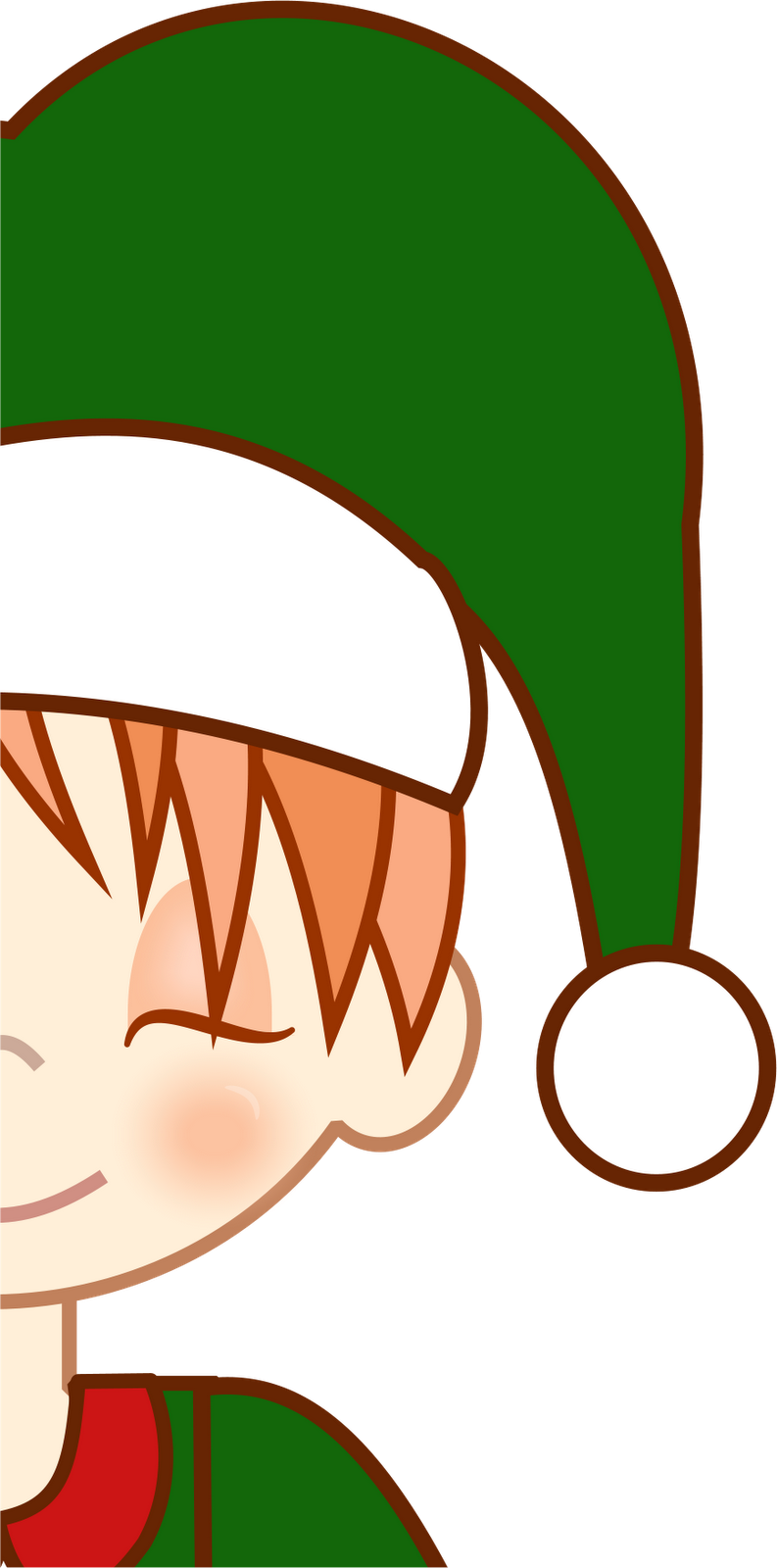 Sugar Santa Girl " Clipart (793x1600), Png Download