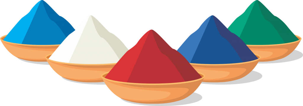 Holi Color Free Png Image - Transparent Holi Colour Png Clipart (1024x361), Png Download