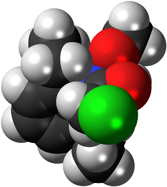 Molecula De Herbicida Clipart (649x720), Png Download