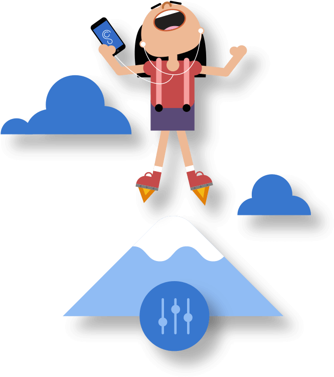 Intelligent Tuning Anytime, Anywhere Clipart (700x773), Png Download