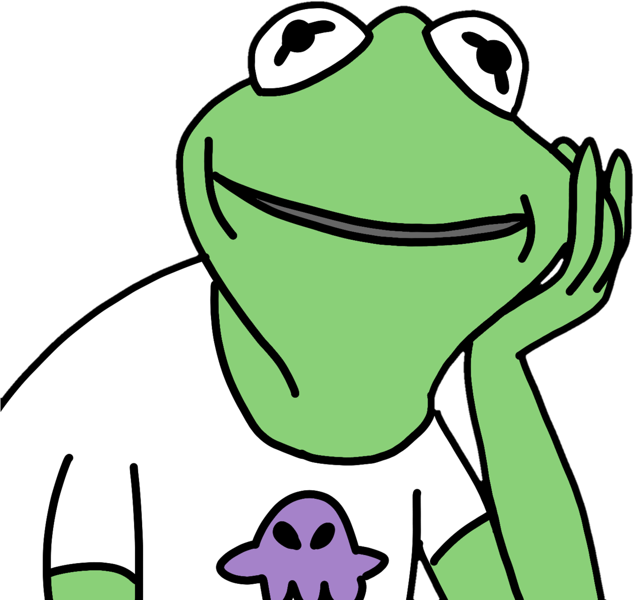 Kermit , - Bufo Clipart (1280x1280), Png Download