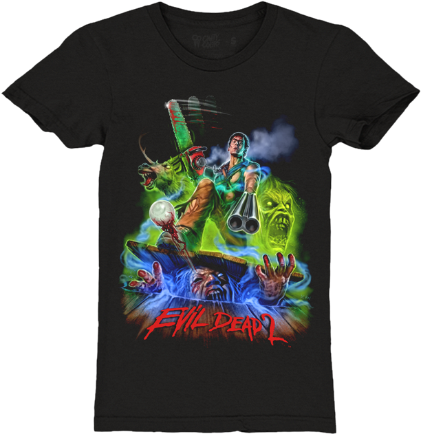 Hero Ash - Girls T-shirt - Ash Evil Dead Art Clipart (828x758), Png Download