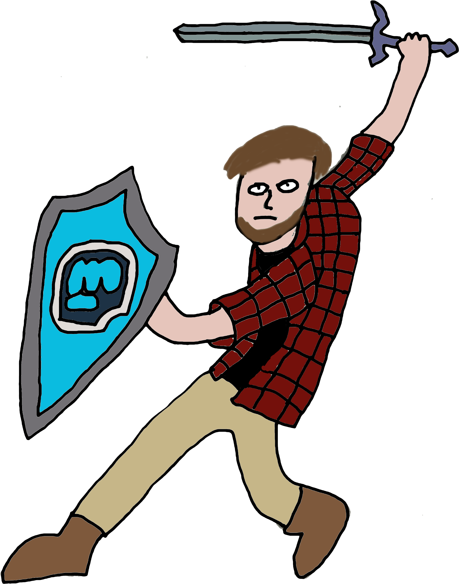 Don't Downvote This Because Its Bad, Like It Because - Cartoon Clipart (2020x2521), Png Download