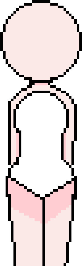Female Pixel Base - Pixel Clipart (1125x900), Png Download