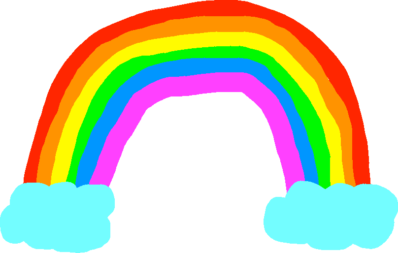 Drawing1 - Drawing - Arcoiris Dibujo Animado Clipart (808x514), Png Download