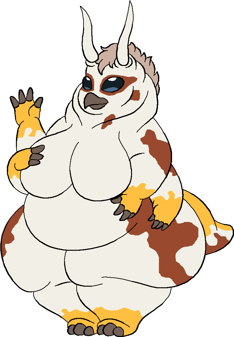 Skye The Gasbags - Cartoon Clipart (1000x1300), Png Download