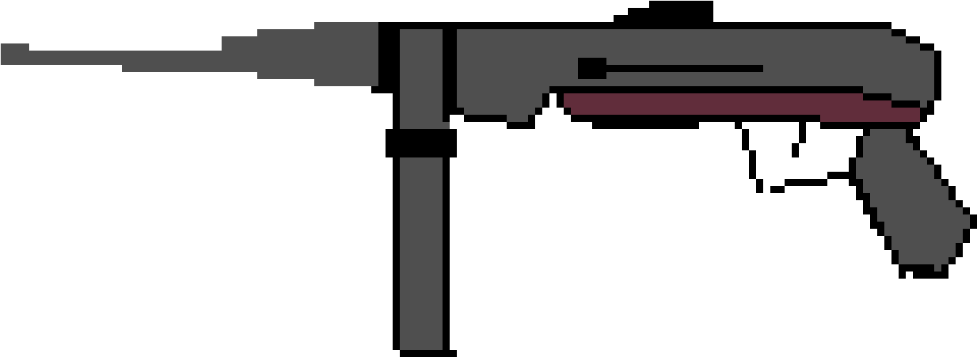 Mp 40 Png - Assault Rifle Clipart (1660x730), Png Download