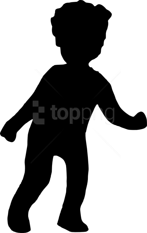 Boy Silhouette Png - Boy Silhouette Transparent Background Clipart (480x759), Png Download