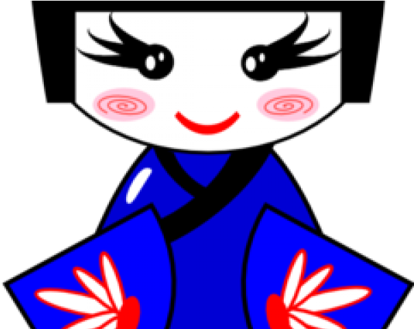 Domain Clipart Japanese Doll - Japan Doll Clip Art - Png Download (640x480), Png Download