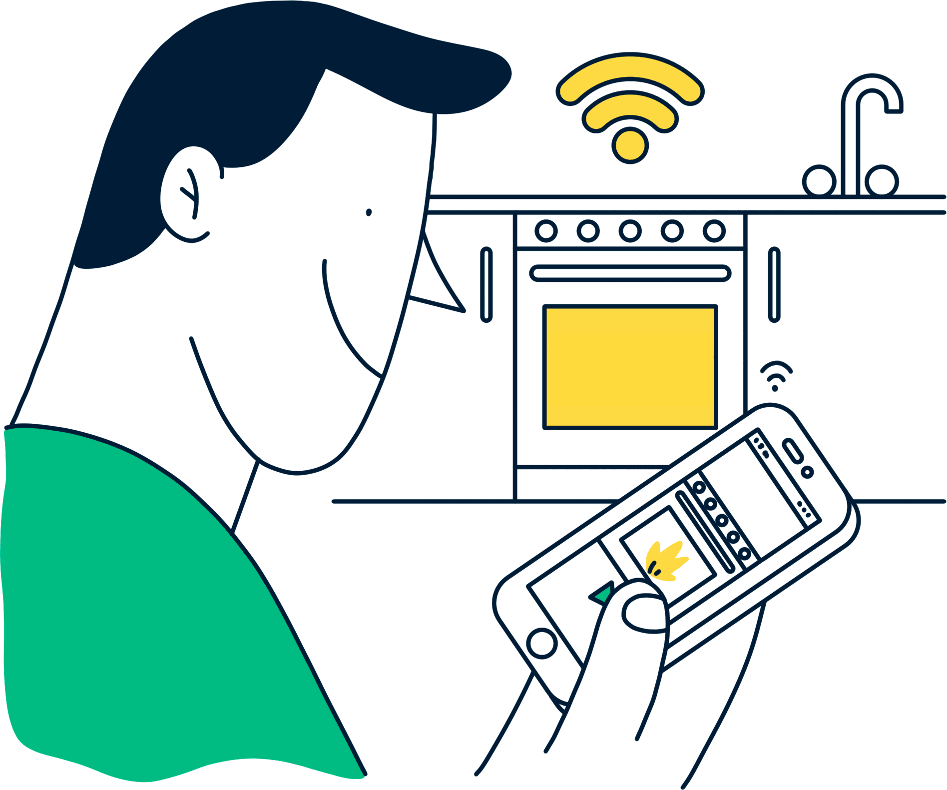 Clarissa Never Thought This Level Of Technology Would - Cartoon Clipart (1896x1581), Png Download