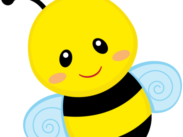 Bumblebee Clipart Adorable - Cute Cartoon Bee Png Transparent Png (640x480), Png Download