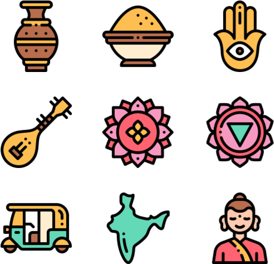 India - Ramadan Icons Clipart (600x564), Png Download
