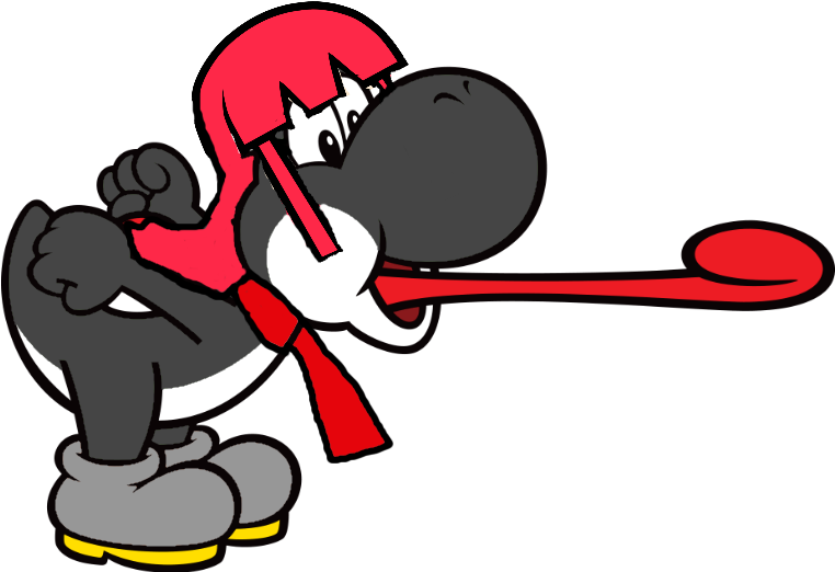 Shuritana Yoshi Tounge - Nintendo Yoshi Series Clipart (762x522), Png Download