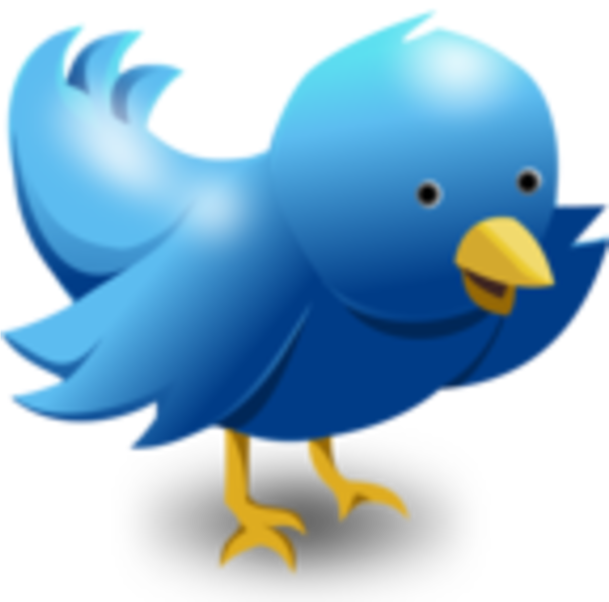 Cartoon Blue Bird Clipart (1200x1200), Png Download