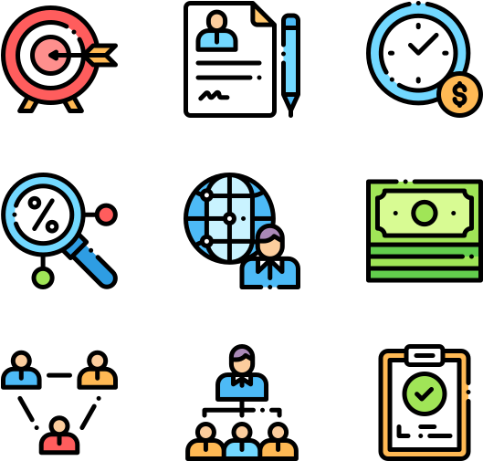 Business Administration - Telecommunication Icons Clipart (600x564), Png Download