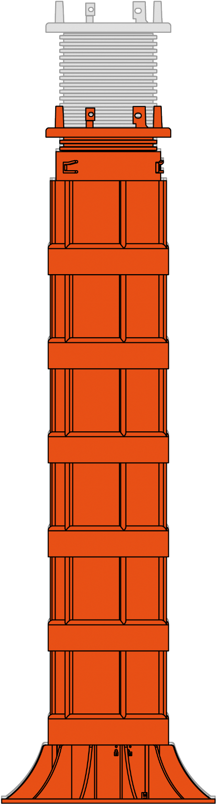 700-800mm - Wood Clipart (900x2226), Png Download