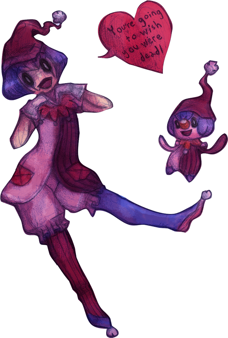 A Wild Mime Jr - Illustration Clipart (800x1146), Png Download