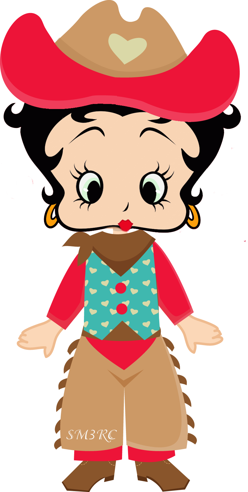 Cowboy Clipart (839x1661), Png Download