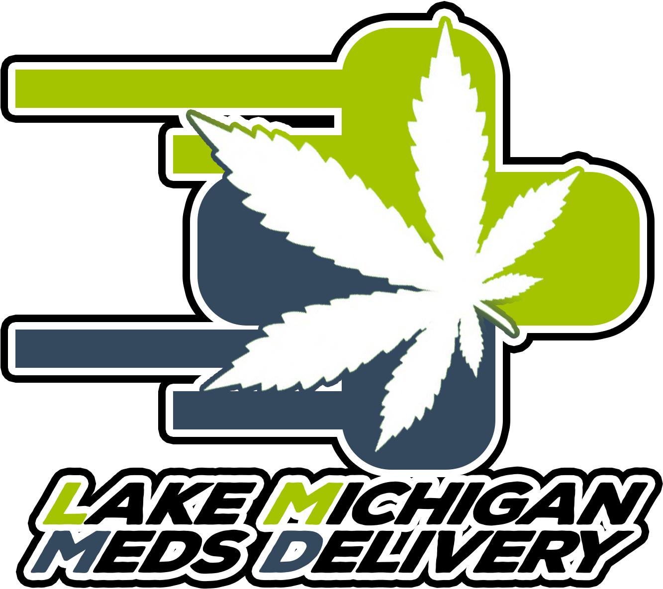 Lake Michigan Meds Delivery Emblem Clipart Full Size Clipart