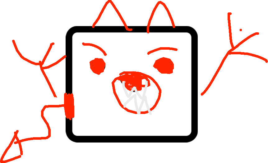 Tofu - Angry Clipart (862x525), Png Download