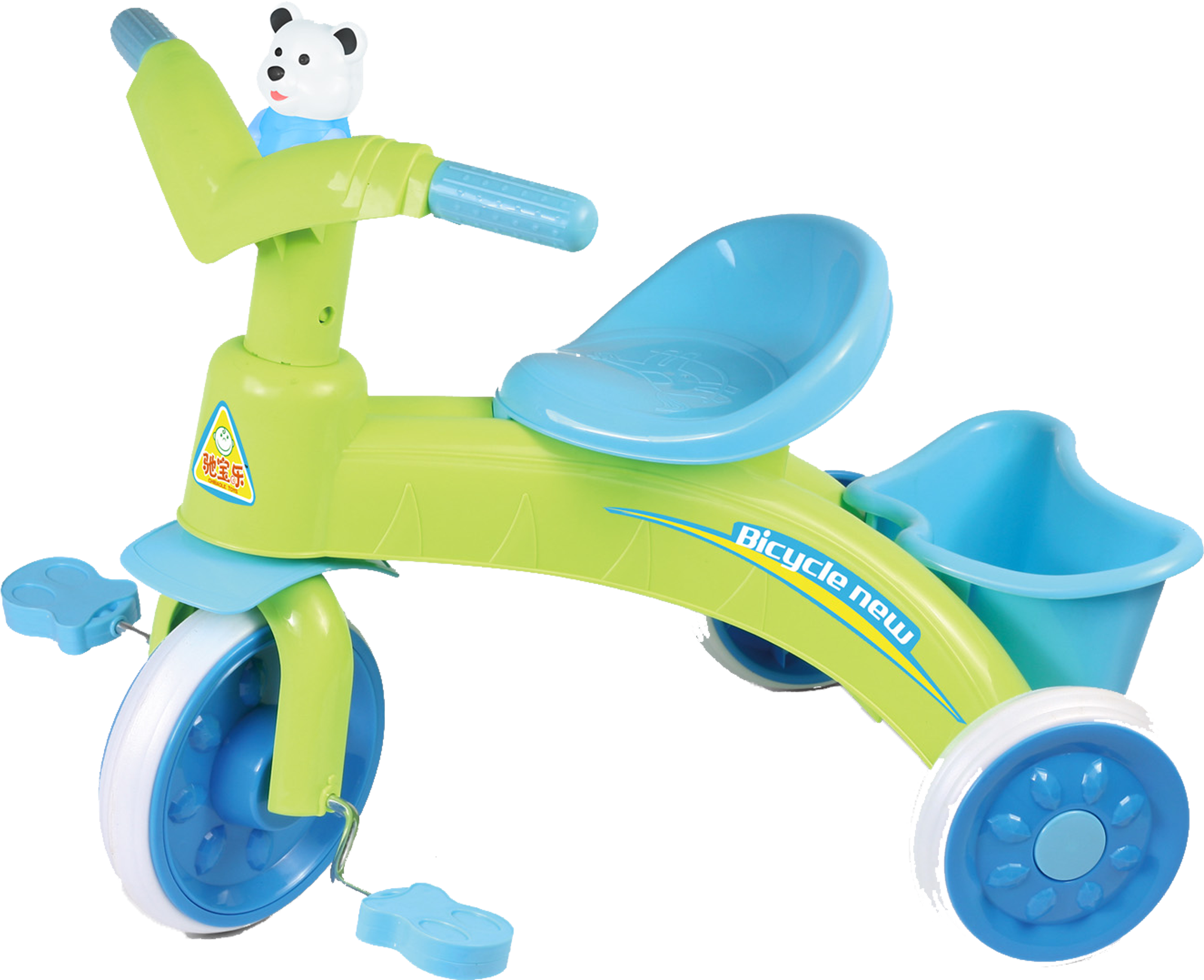 Toy Bicycle Price Children Deduction Material - Tricycle Clipart (2362x2362), Png Download